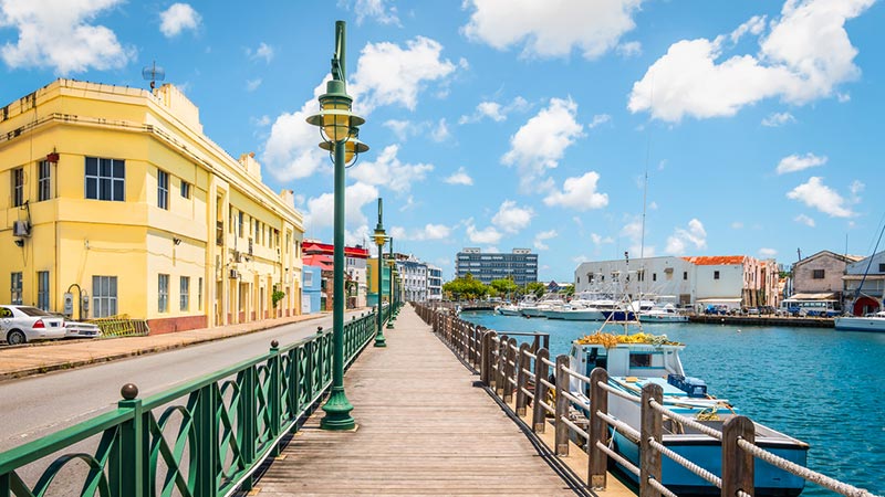 Avresa till Barbados, V�stindien