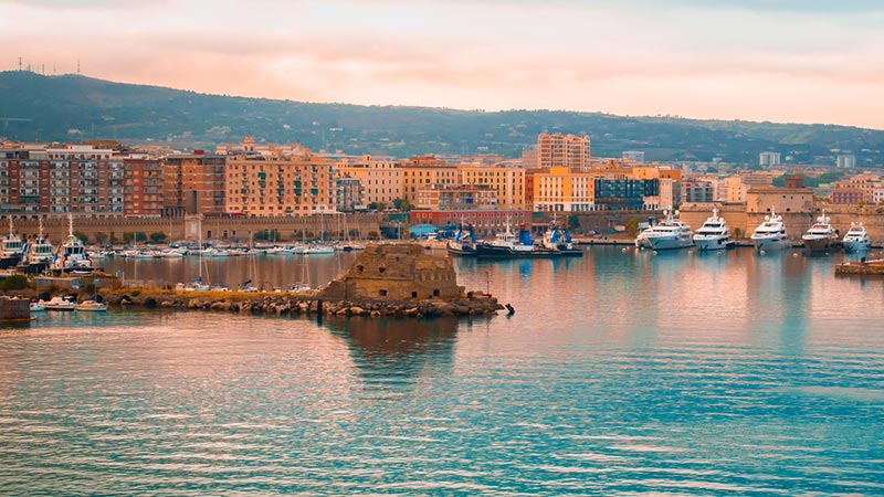 Avresa fr�n Rom, Italien